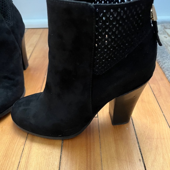 Call It Spring Black Suede Booties - Picture 9 of 16